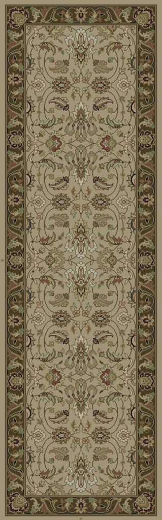 Surya Dinar DIN-1591 White Area Rug 2'6'' X 8'