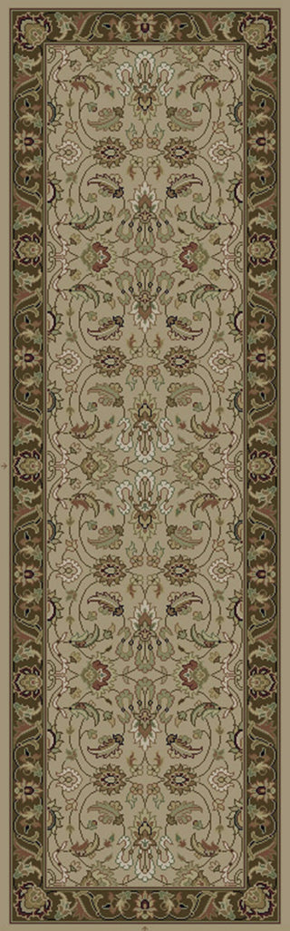 Surya Dinar DIN-1591 White Area Rug 2'6'' X 8'