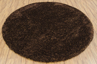 Chandra Dior DIO-14402 Brown/Black Area Rug Round