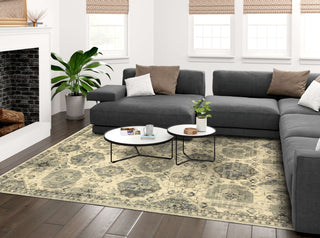 Karastan Rhapsody Dirge Turtle Dove Area Rug Lifestyle Image Feature