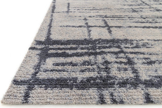 Loloi Discover DC-01 Grey / Charcoal Area Rug Corner Shot