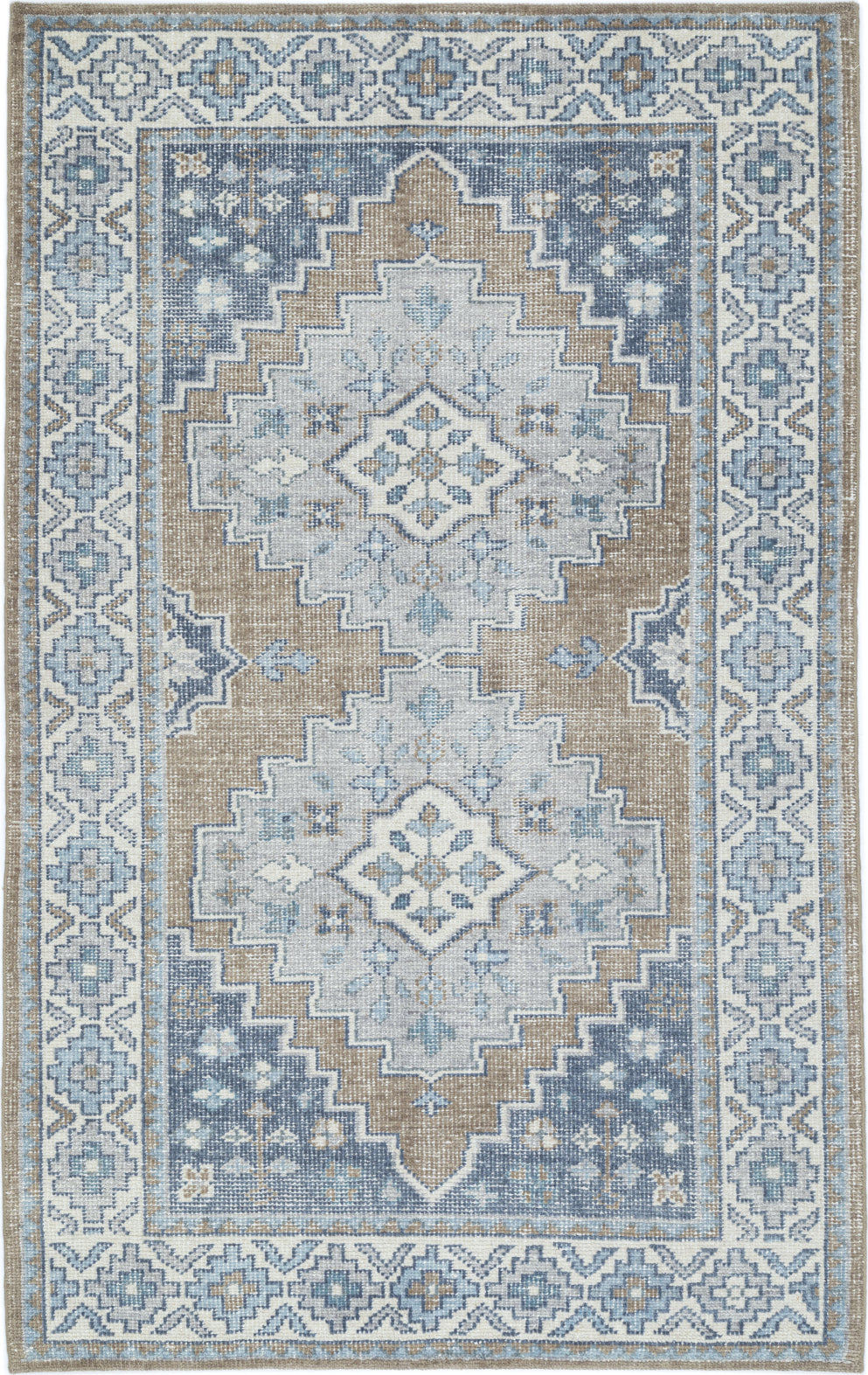 NuStory NuClassic Distillery Blue Area Rug main image