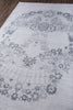 Momeni District DIS-1 Grey Area Rug by Novogratz Closeup