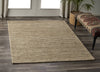 LR Resources Divergence Emerging Stripes Beige Area Rug Lifestyle Image