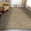 LR Resources Divergence Emerging Stripes Beige Area Rug Lifestyle Image Feature