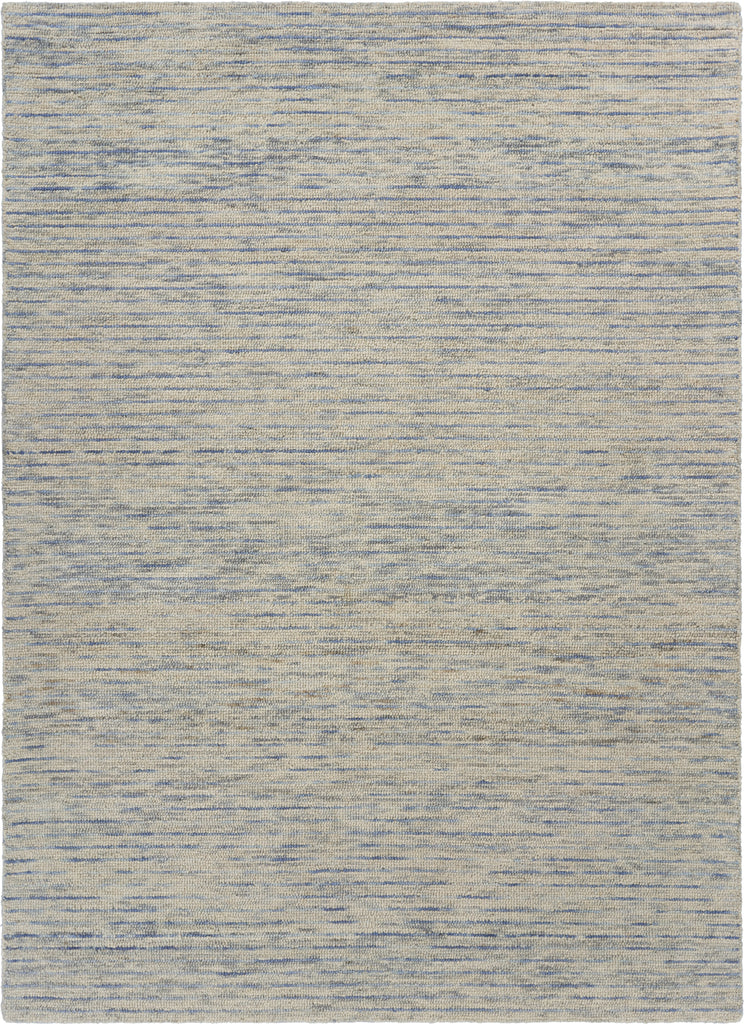 LR Resources Divergence Blue Banded Area Rug main image