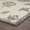 LR Resources Divergence Hint of Floral Ivory Area Rug Angle Image