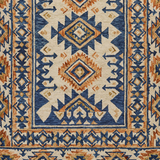 LR Resources Divergence Southwestern Bohemia Beige Area Rug Detail Image