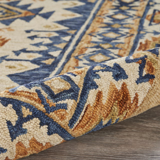 LR Resources Divergence Southwestern Bohemia Beige Area Rug Pile Image