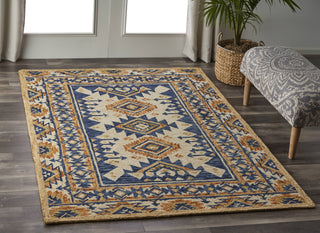 LR Resources Divergence Southwestern Bohemia Beige Area Rug Lifestyle Image