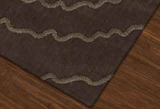 Dalyn Dakota DK3 Chocolate Area Rug Closeup Image