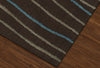 Dalyn Dakota DK4 Chocolate Area Rug Closeup