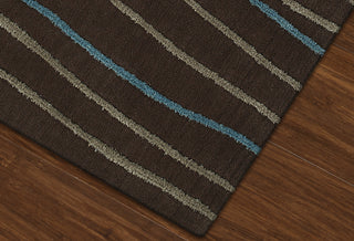 Dalyn Dakota DK4 Chocolate Area Rug Closeup