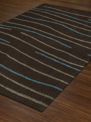 Dalyn Dakota DK4 Chocolate Area Rug Floor Shot