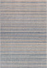 Trans Ocean Dakota 6147/33 Stripe Navy Area Rug by Liora Manne