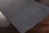 Surya Dolce DLC-9002 Charcoal Machine Loomed Area Rug by Papilio 5x8 Corner