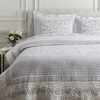 Surya Delaney DLN-5001 Gray Bedding Standard Sham