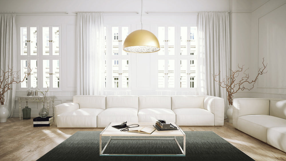 Dalyn DelMar DM4 Graphite Area Rug Lifestyle Image Feature