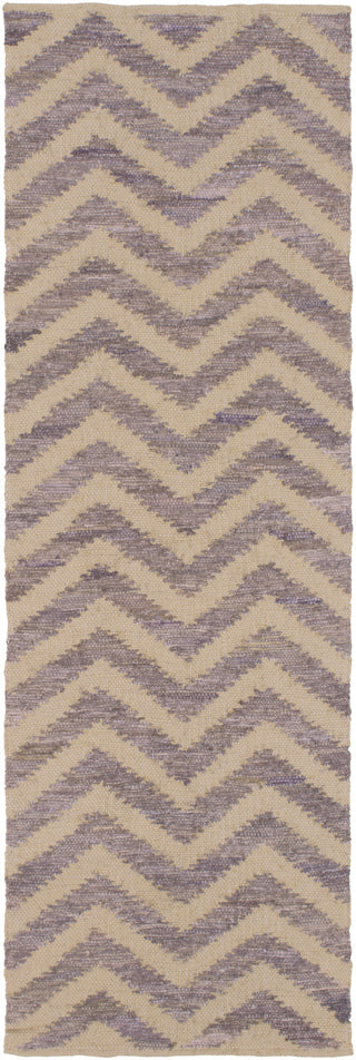 Surya Denim DNM-1003 Mauve Area Rug 2'6'' x 8' Runner