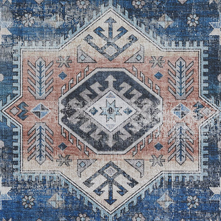 Momeni Doheny DOH-3 Blue Area Rug by Novogratz Swatch Image