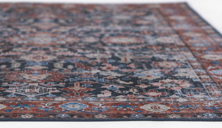 Momeni Doheny DOH-4 Navy Area Rug by Novogratz Close up