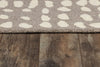Momeni Domino Hook DOM-1 Beige Area Rug by Novogratz