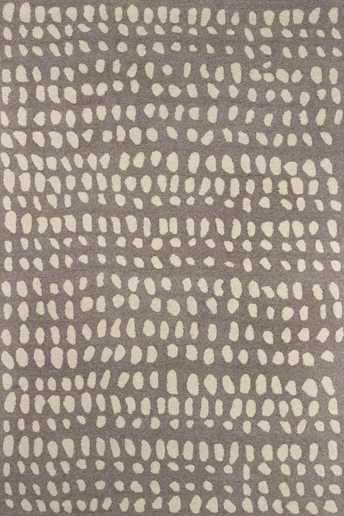 Momeni Domino Hook DOM-1 Beige Area Rug by Novogratz