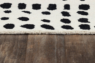 Momeni Domino Hook DOM-1 Ivory Area Rug by Novogratz