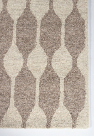 Momeni Domino Hook DOM-2 Beige Area Rug by Novogratz