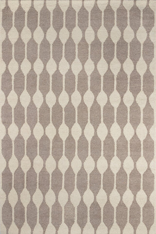 Momeni Domino Hook DOM-2 Beige Area Rug by Novogratz