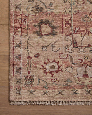 Loloi Dominic DOM-01 Clay/Rust Area Rug Corner Image