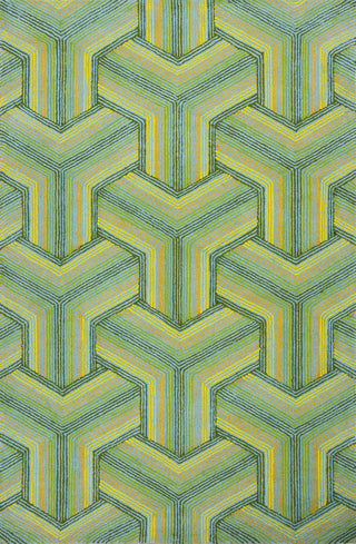 KAS Home Escape 7904 Ocean Connections Hand Woven Area Rug by Donny Osmond