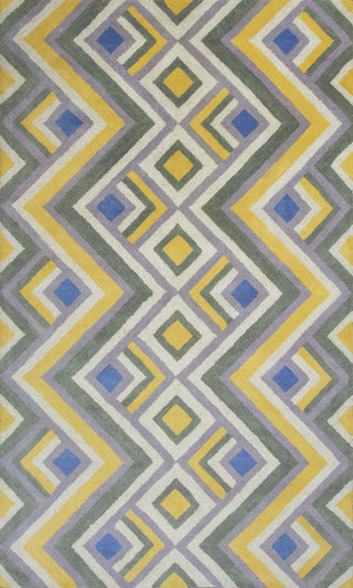 KAS Home Harmony 8107 Gold/Lilac Accents Hand Tufted Area Rug by Donny Osmond