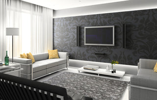 KAS Home Timeless 8001 Silver Tranquility Area Rug by Donny Osmond Main Image Feature