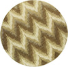 KAS Home Timeless 8006 Champagne Chevron Machine Woven Area Rug by Donny Osmond 