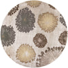 KAS Home Timeless 8009 Silver Starburst Area Rug by Donny Osmond 