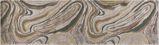 KAS Home Timeless 8010 Silver Wood Grains Area Rug by Donny Osmond 