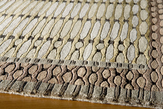 Momeni Dorado DD-08 Gold Area Rug Closeup