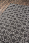 Momeni Downeast DOW-1 Charcoal Area Rug by Erin Gates Corner Image