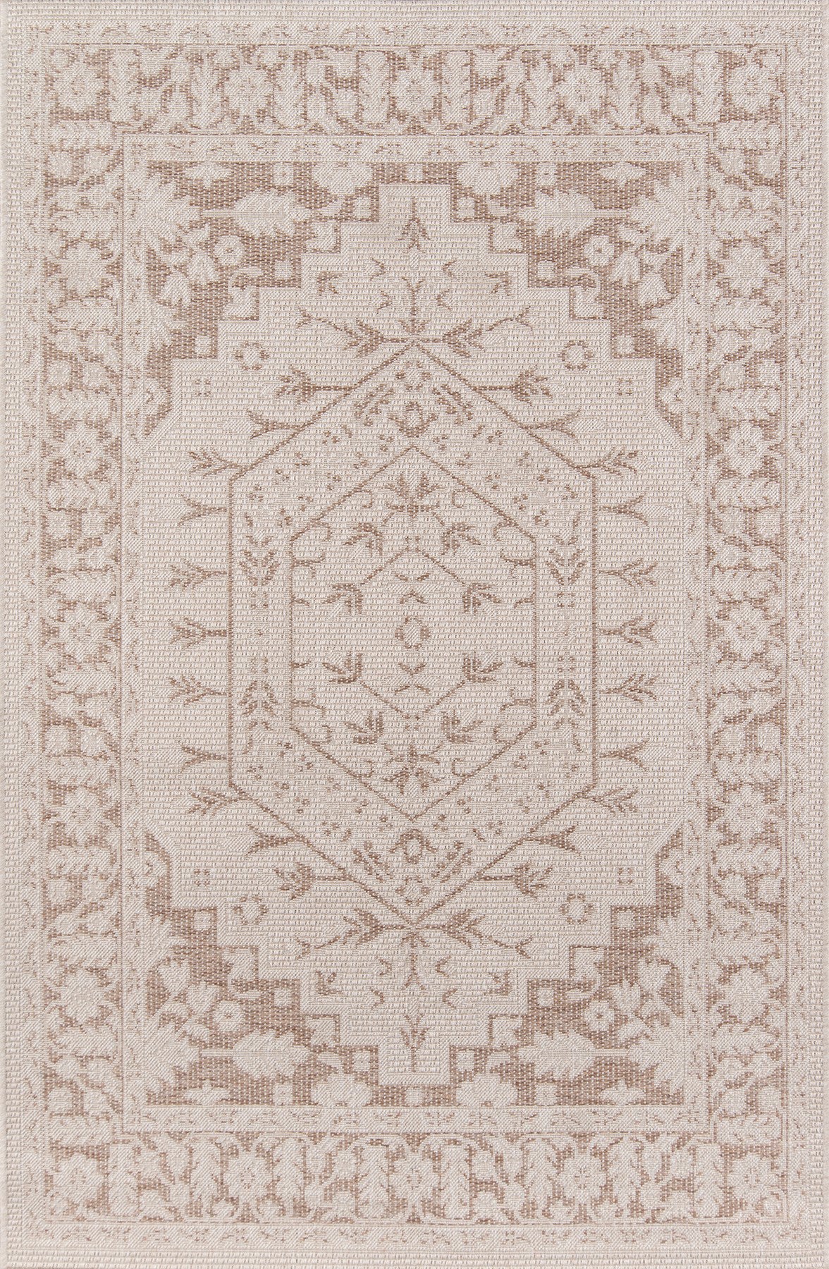 Momeni Downeast DOW-5 Beige Area Rug by Erin Gates main image
