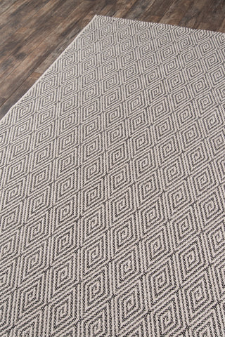 Momeni Downeast DOW-6 Charcoal Area Rug by Erin Gates Corner Image