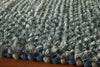 Momeni Downtown DT-01 Blue Area Rug Closeup