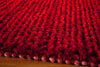 Momeni Downtown DT-01 Red Area Rug Closeup