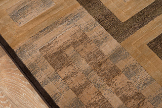 Momeni Dream DR-02 Brown Area Rug Closeup