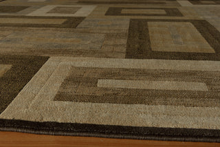 Momeni Dream DR-02 Brown Area Rug Closeup