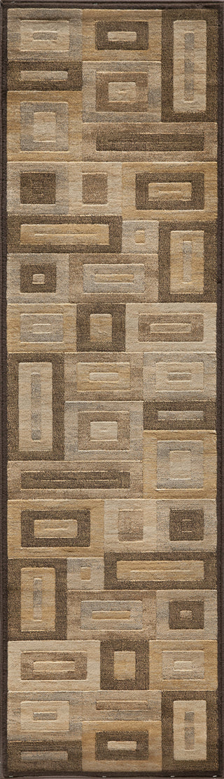 Momeni Dream DR-02 Brown Area Rug Runner