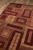 Momeni Dream DR-02 Red Area Rug Corner Shot Feature