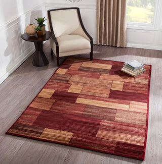 Momeni Dream DR-04 Red Area Rug Main Image Feature