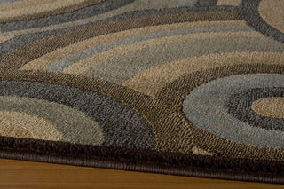 Momeni Dream DR-05 Brown Area Rug Corner Shot