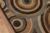 Momeni Dream DR-05 Brown Area Rug Closeup Feature